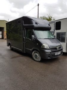 Grey Horse Box Respray