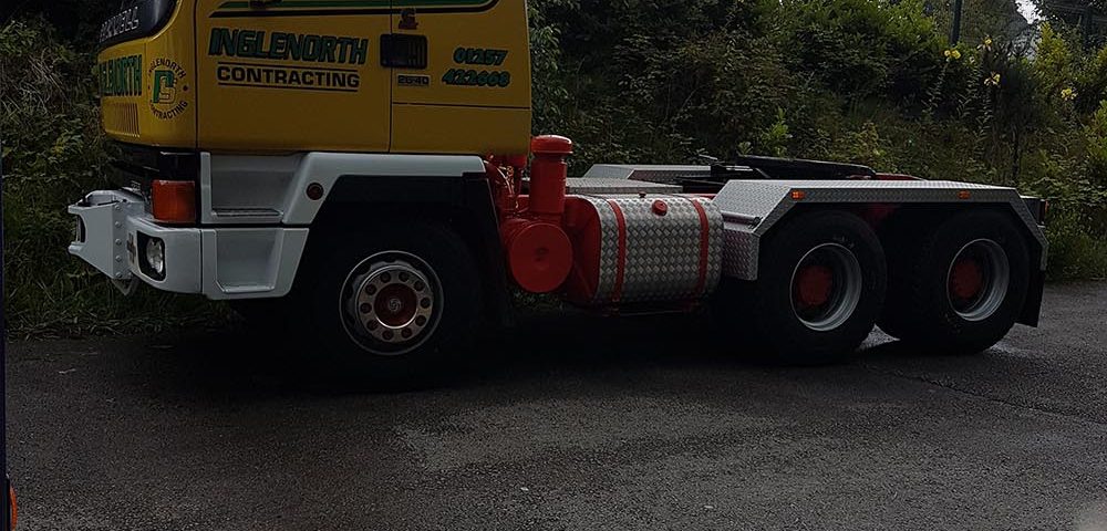 Yellow Truck Cab Respray